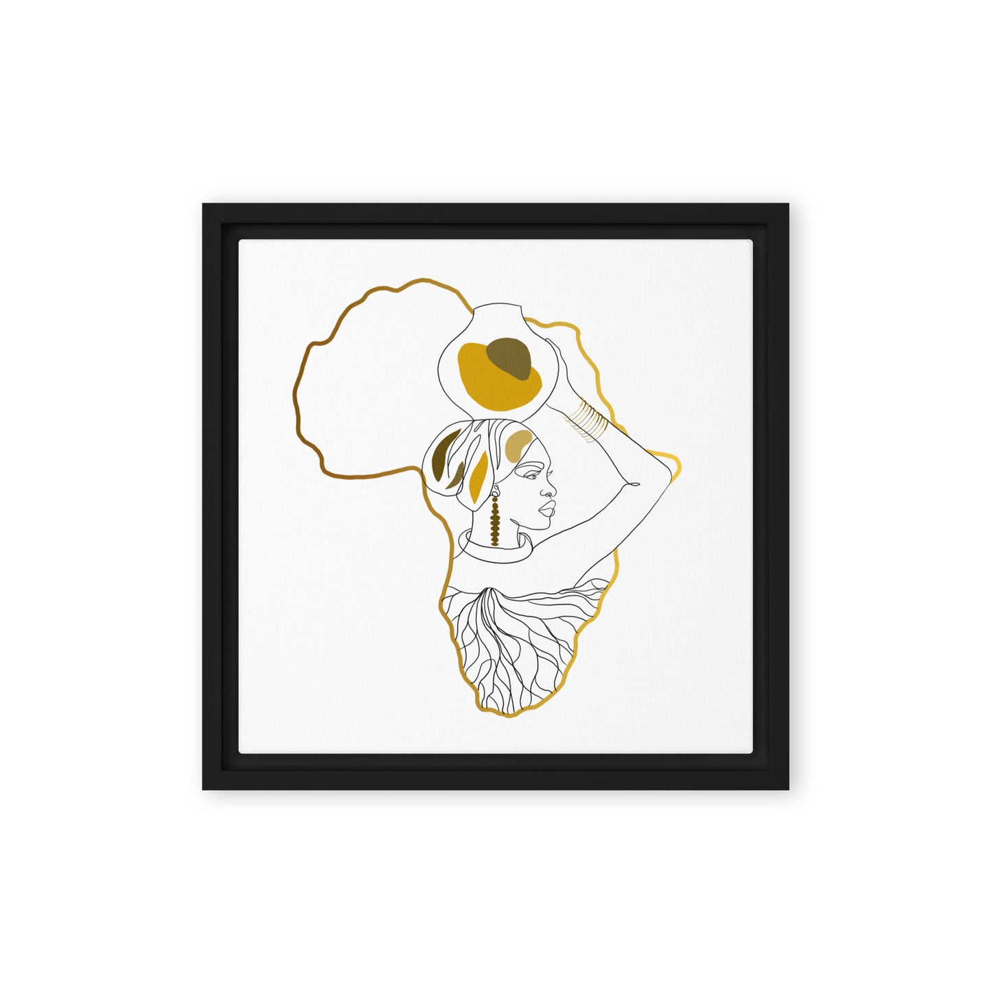 Framed canvas