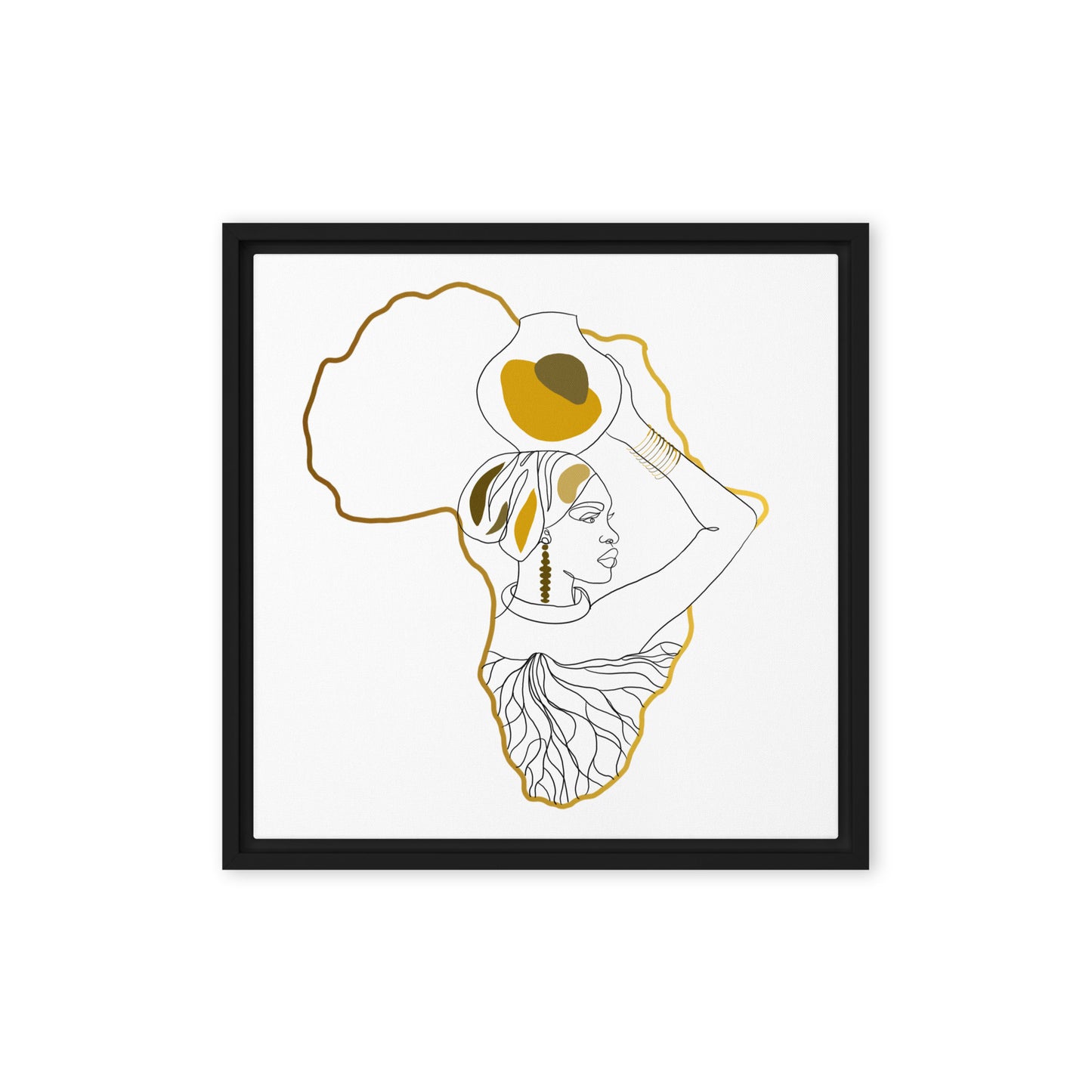 Framed canvas