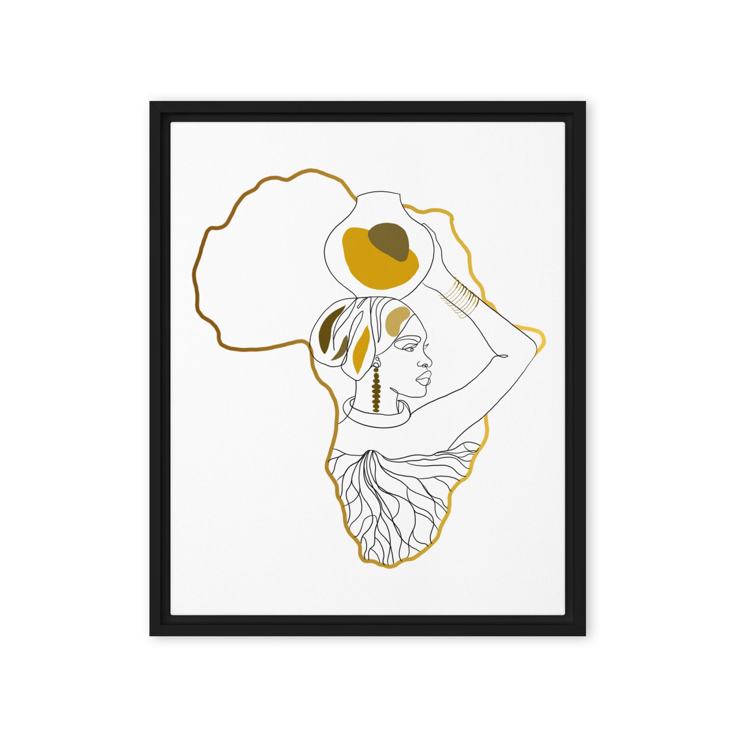Framed canvas