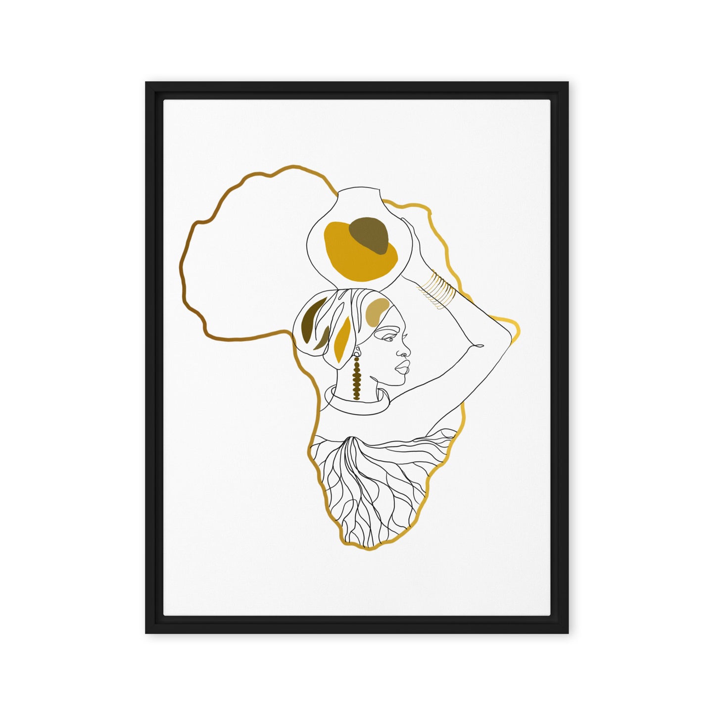 Framed canvas
