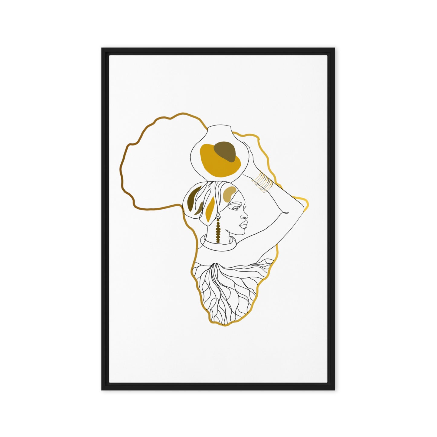 Framed canvas
