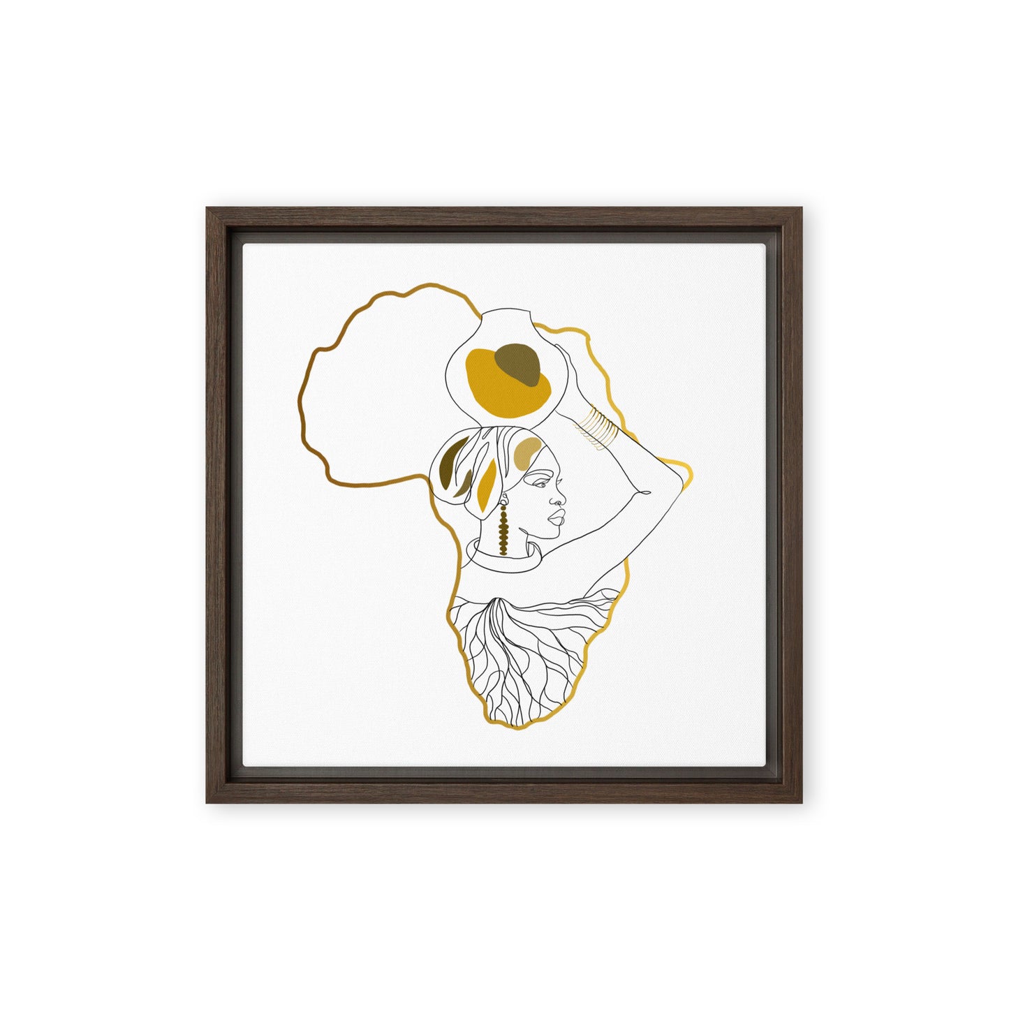 Framed canvas