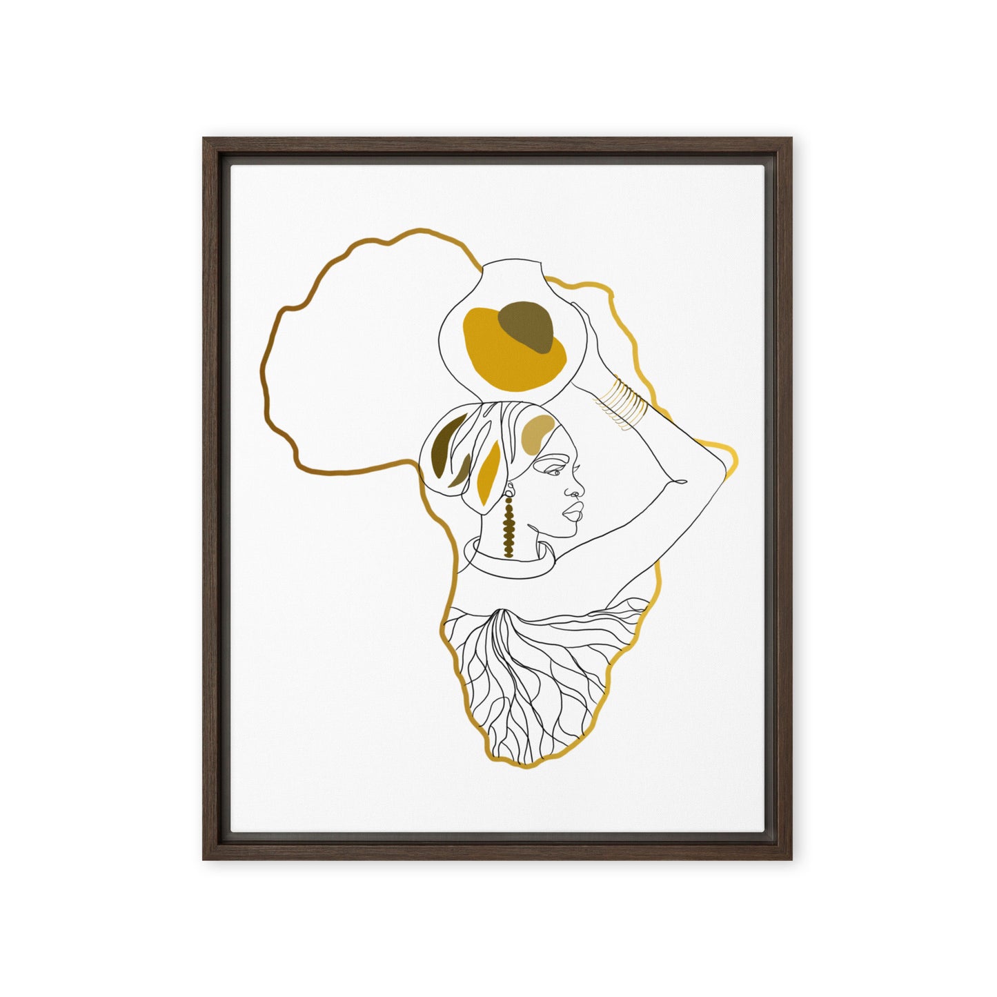 Framed canvas