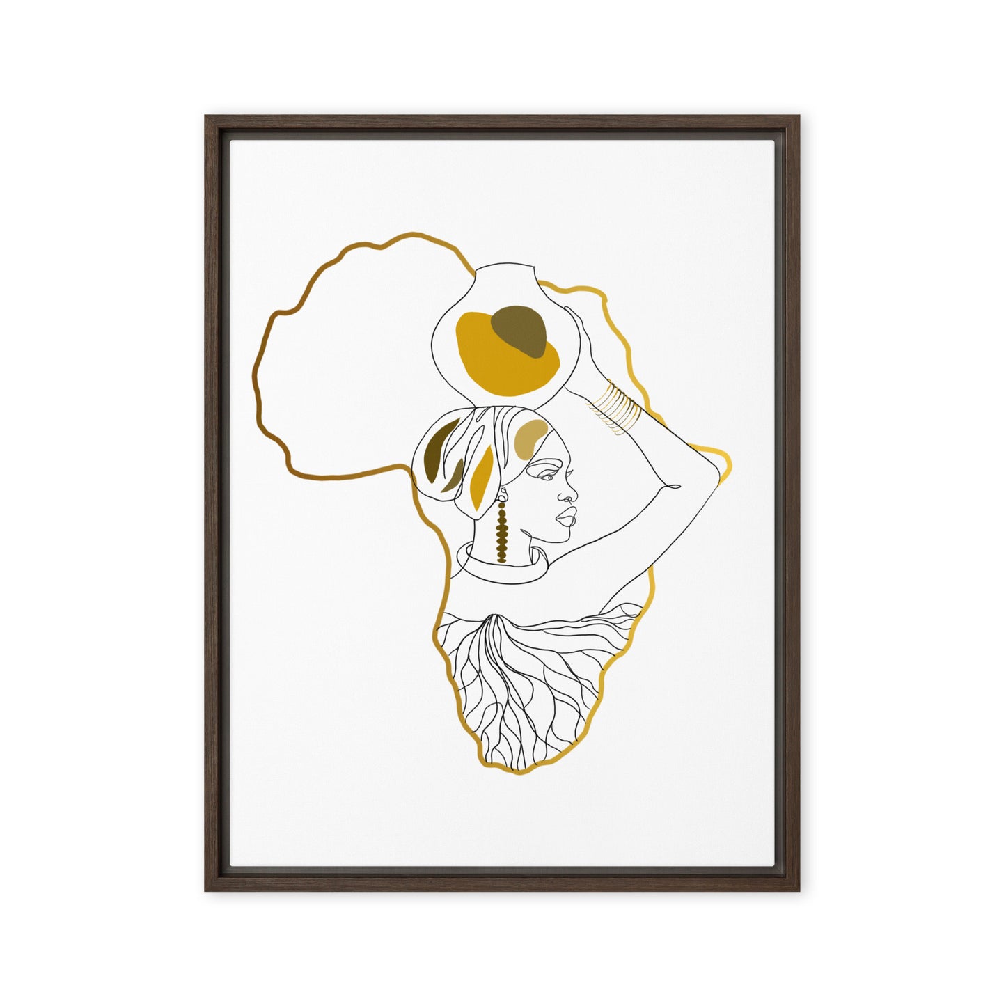 Framed canvas