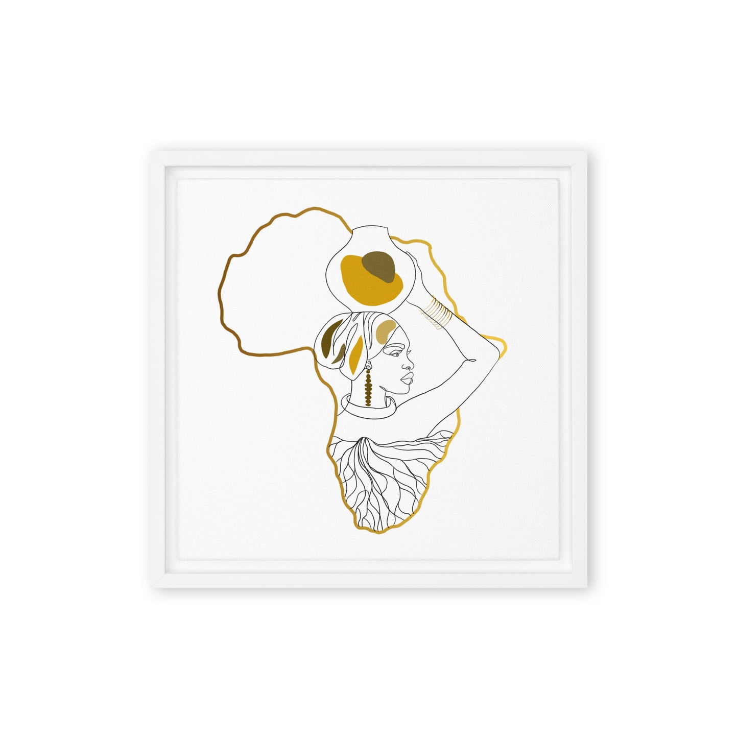 Framed canvas