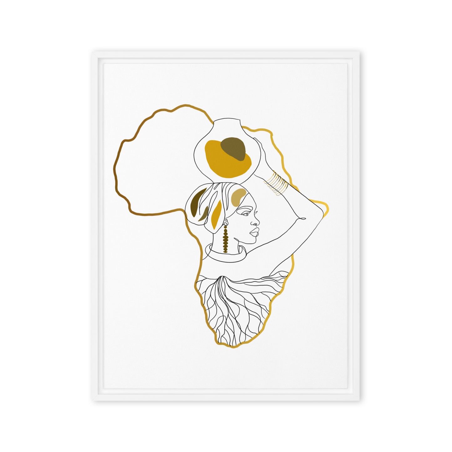Framed canvas