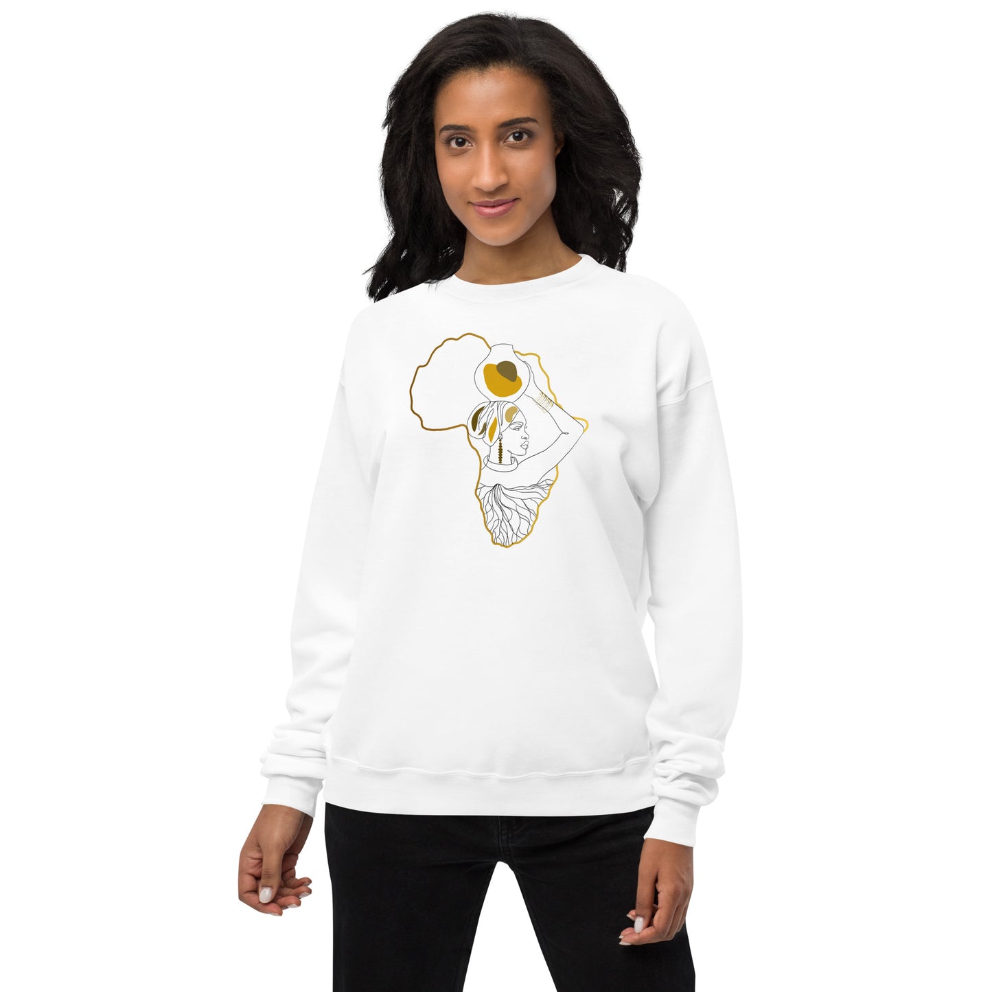 Unisex fleece sweatshirt