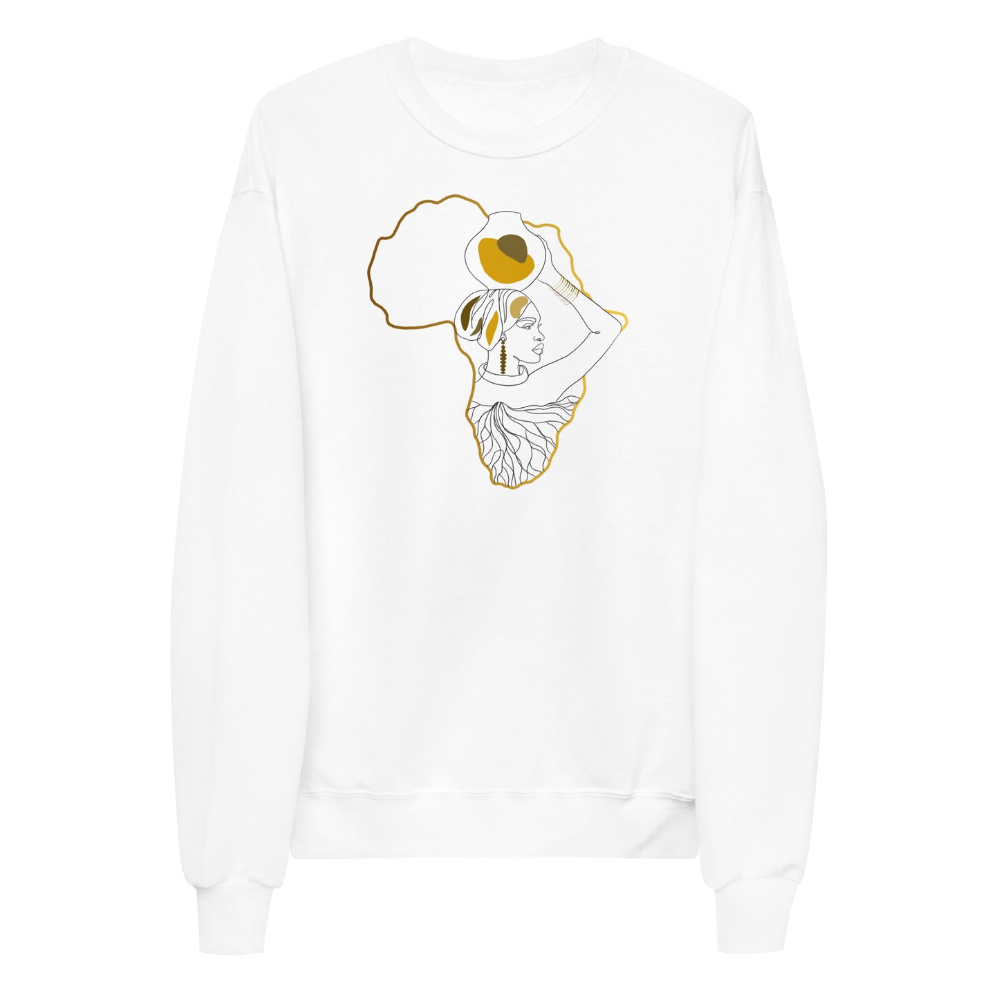 Unisex fleece sweatshirt