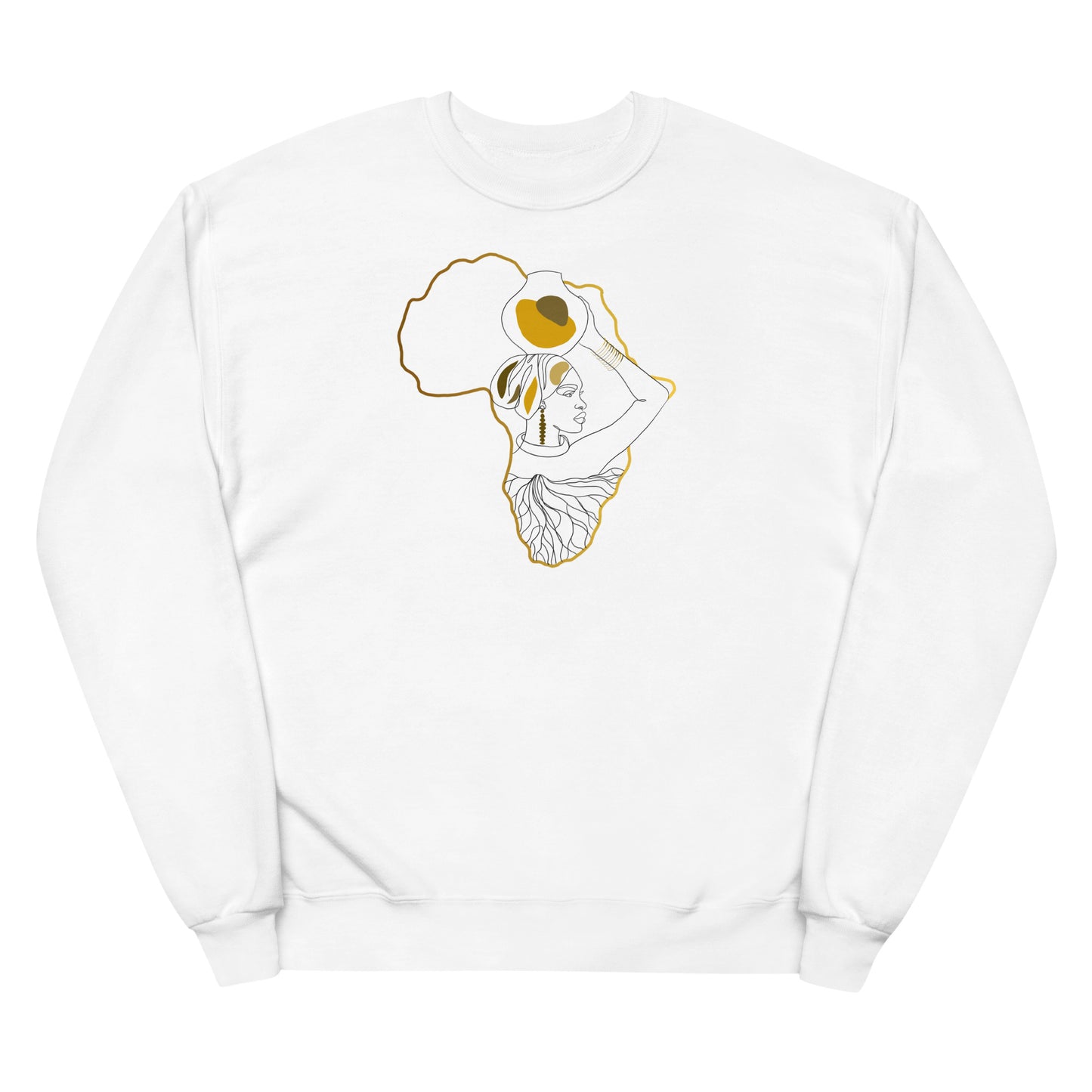 Unisex fleece sweatshirt